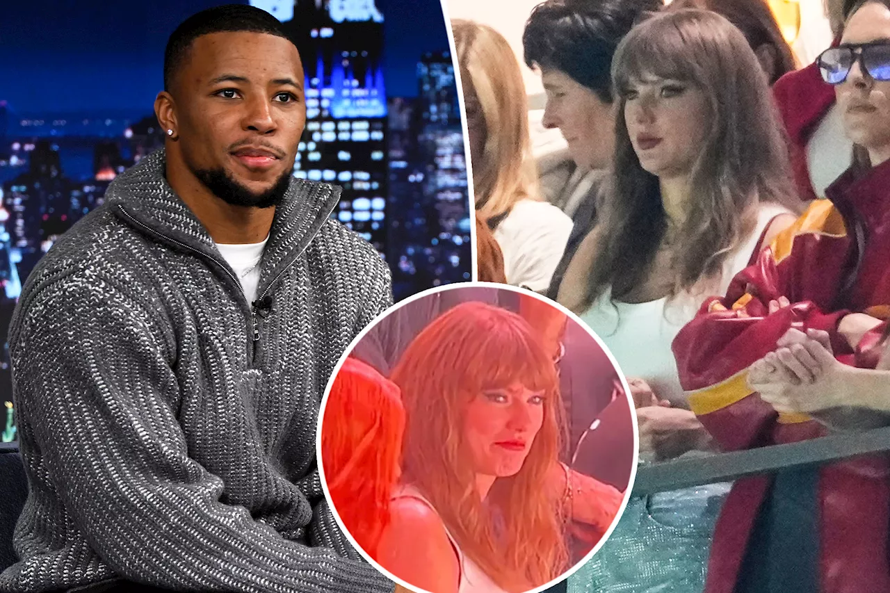 Eagles player Saquon Barkley defends Taylor Swift after she was booed at Super Bowl 2025: 'She's made the game bigger'