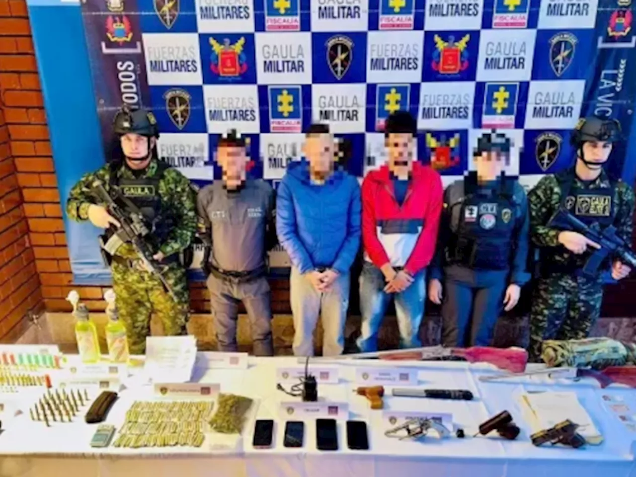 Los integrantes del Tren de Aragua capturados por extorsionar a comerciantes en Bogotá