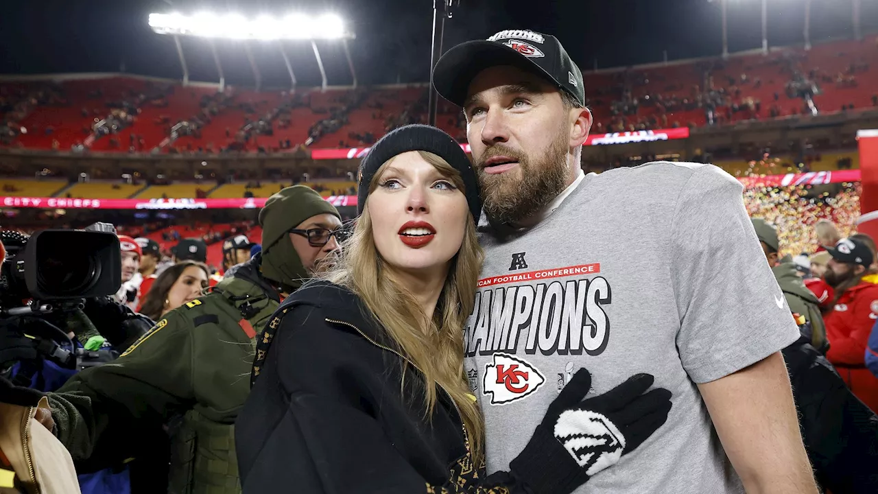 Buhrufe gegen Taylor Swift beim Super Bowl: Travis Kelce fühlt sich hilflos