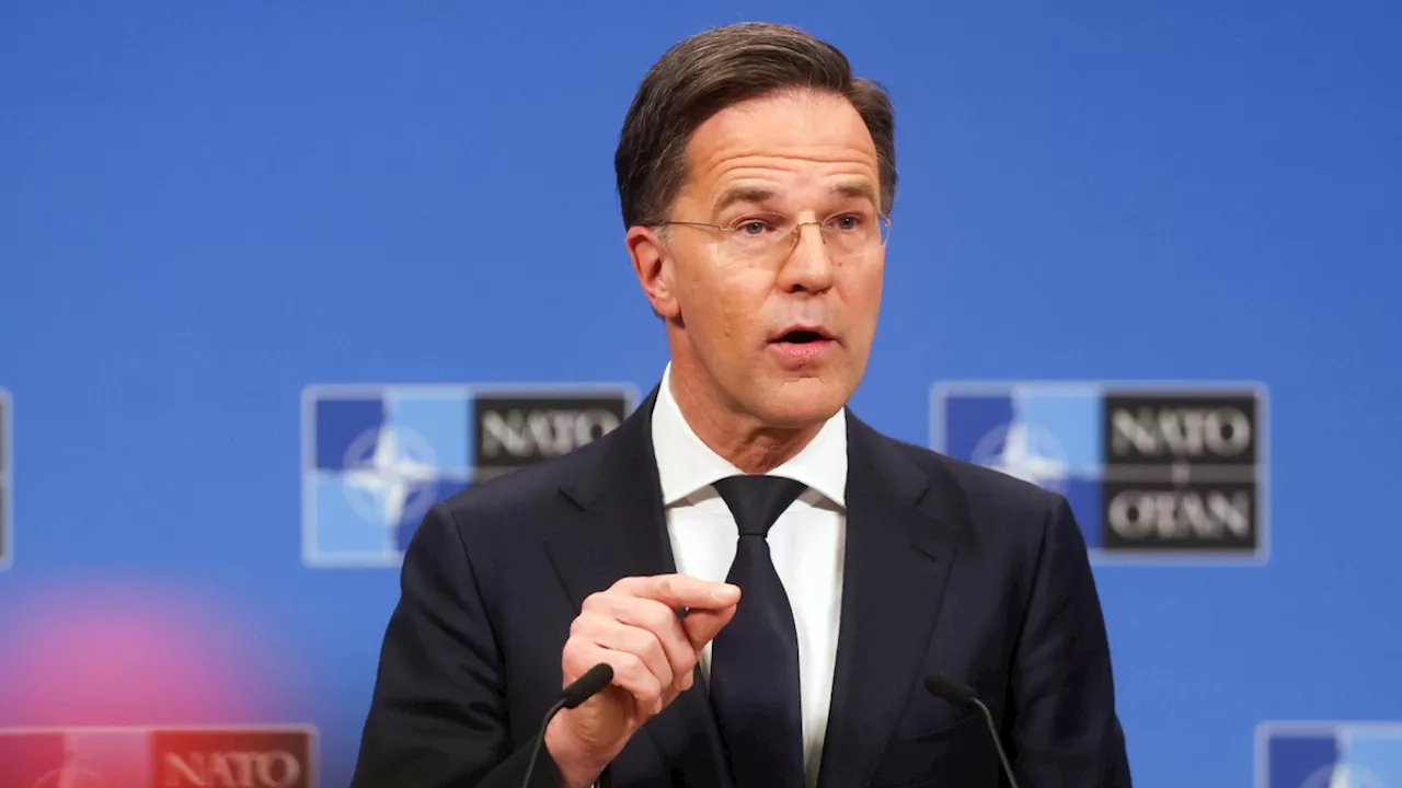 Rutte urge a los aliados de la OTAN a alcanzar el 2% de gasto en defensa antes del verano