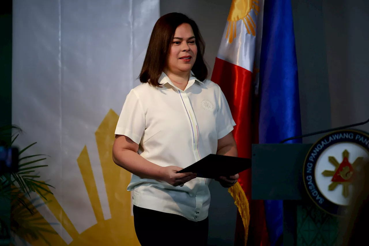 NBI Recommends Criminal Charges Against Vice President Sara Duterte