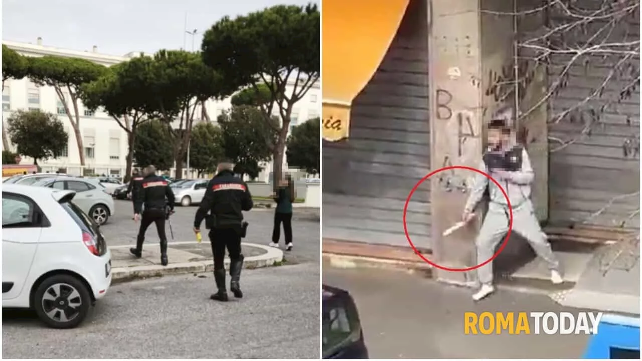 Inseguimento con Taser in Studio Dentistico a Ostia