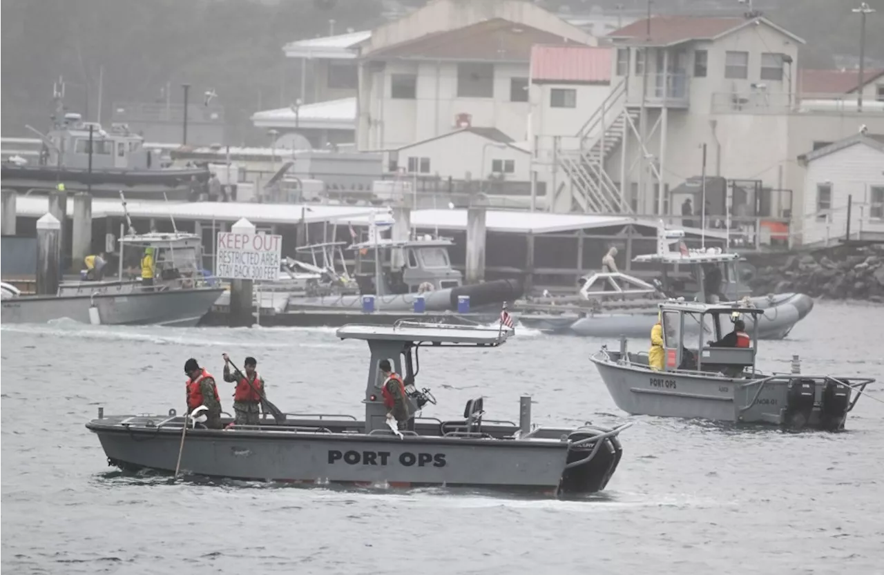 2 rescued from water after Navy jet crashes into San Diego Bay