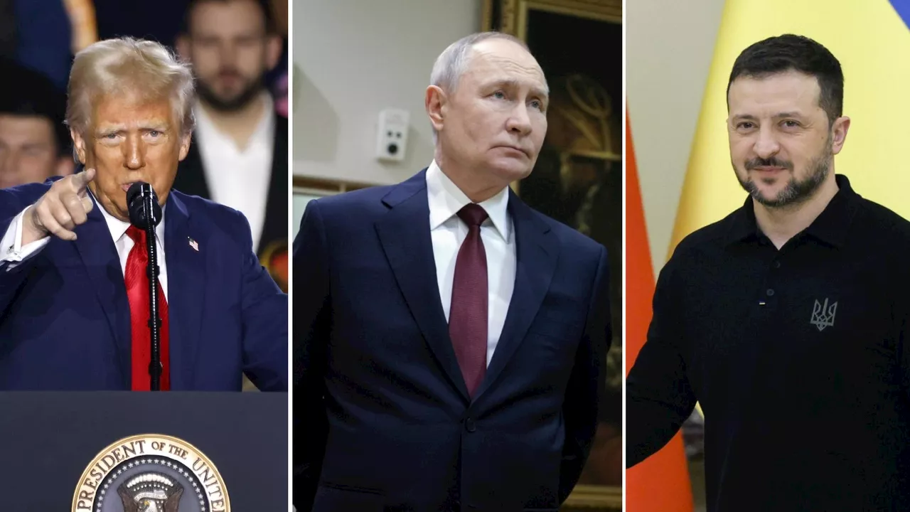 Trump y Putin acuerdan iniciar negociaciones para la paz en Ucrania