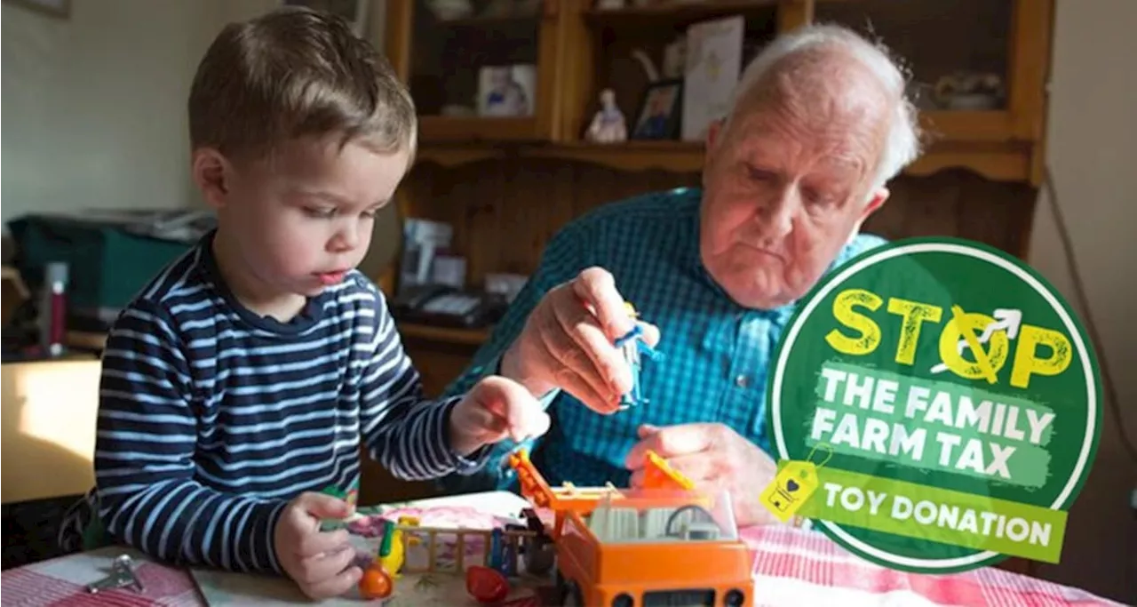 NFU Cymru Appeals for Farm Toys to Highlight Impact of Proposed Inheritance Tax Changes