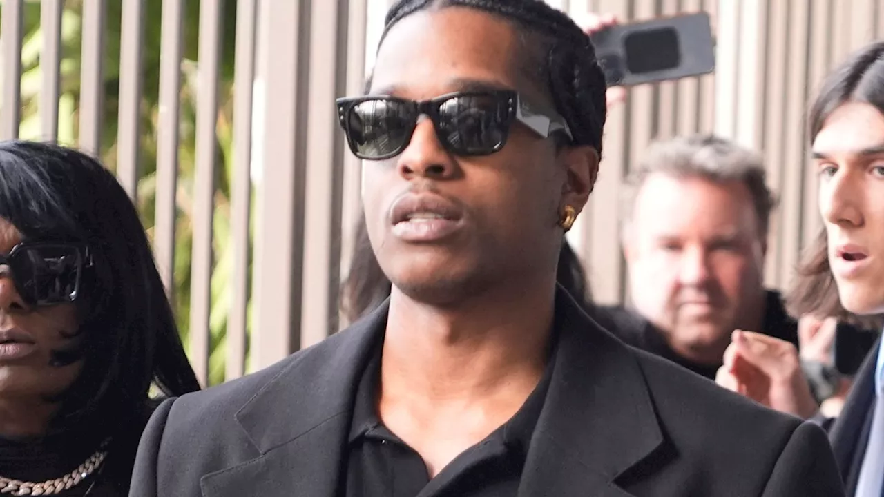 A$AP Rocky Will Not Testify in Gun Discharge Trial