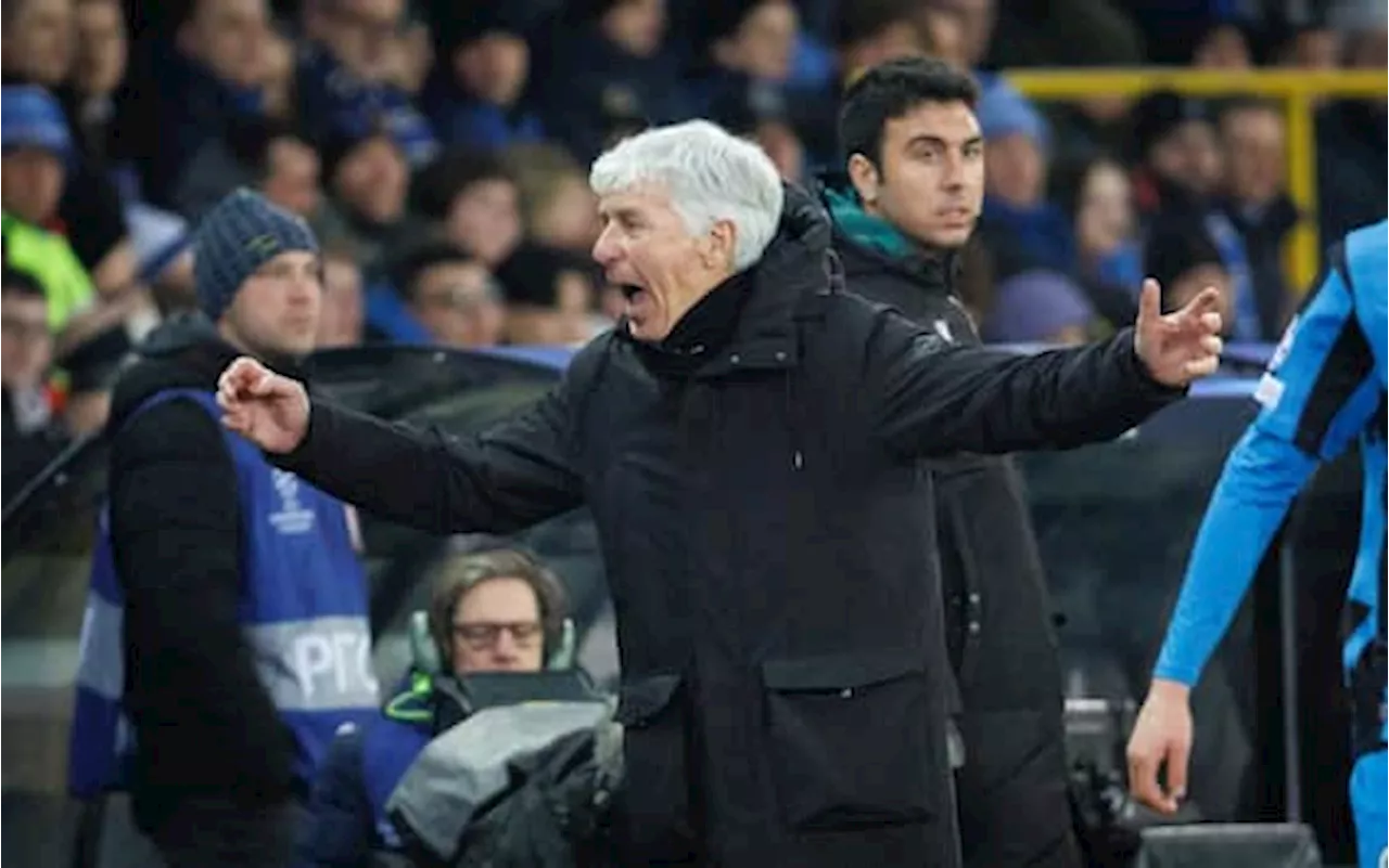 Bruges-Atalanta, Gasperini: 'Questo non è più calcio, non mi piace'