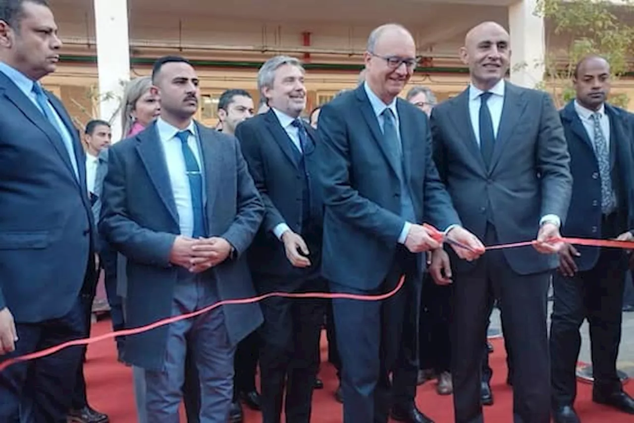 Scuola, Valditara inaugura 'Villaggio Italia' al Cairo