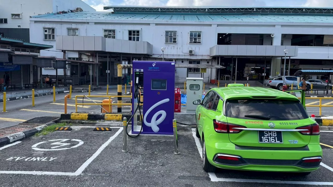 Gentari 50kW DC Charger at Larkin Sentral Johor