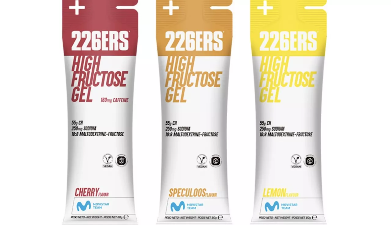 226ERS lanza tres nuevos sabores de HIGH FRUCTOSE GEL