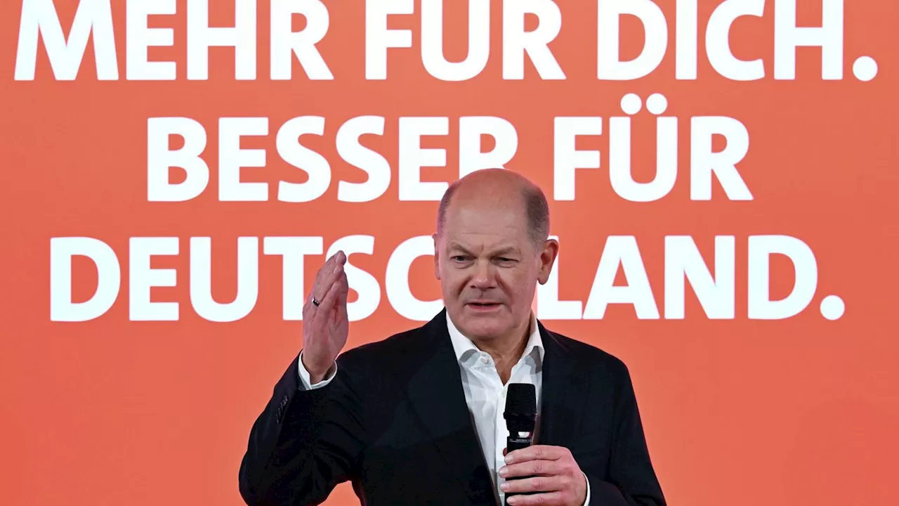 Scholz ruft demokratische Parteien zu Unterstützung auf