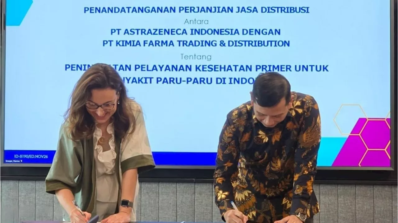 AstraZeneca Indonesia dan Kimia Farma Teken Kerjasama untuk Tingkatkan Layanan Kesehatan Primer