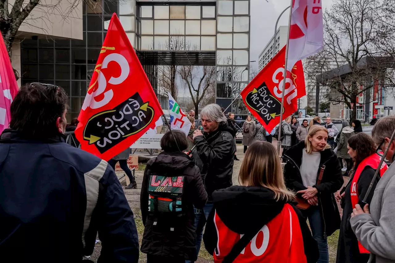 « La première étape d’une mobilisation plus large » : en Gironde, enseignants et parents d’élèves protestent contre les suppressions de postes