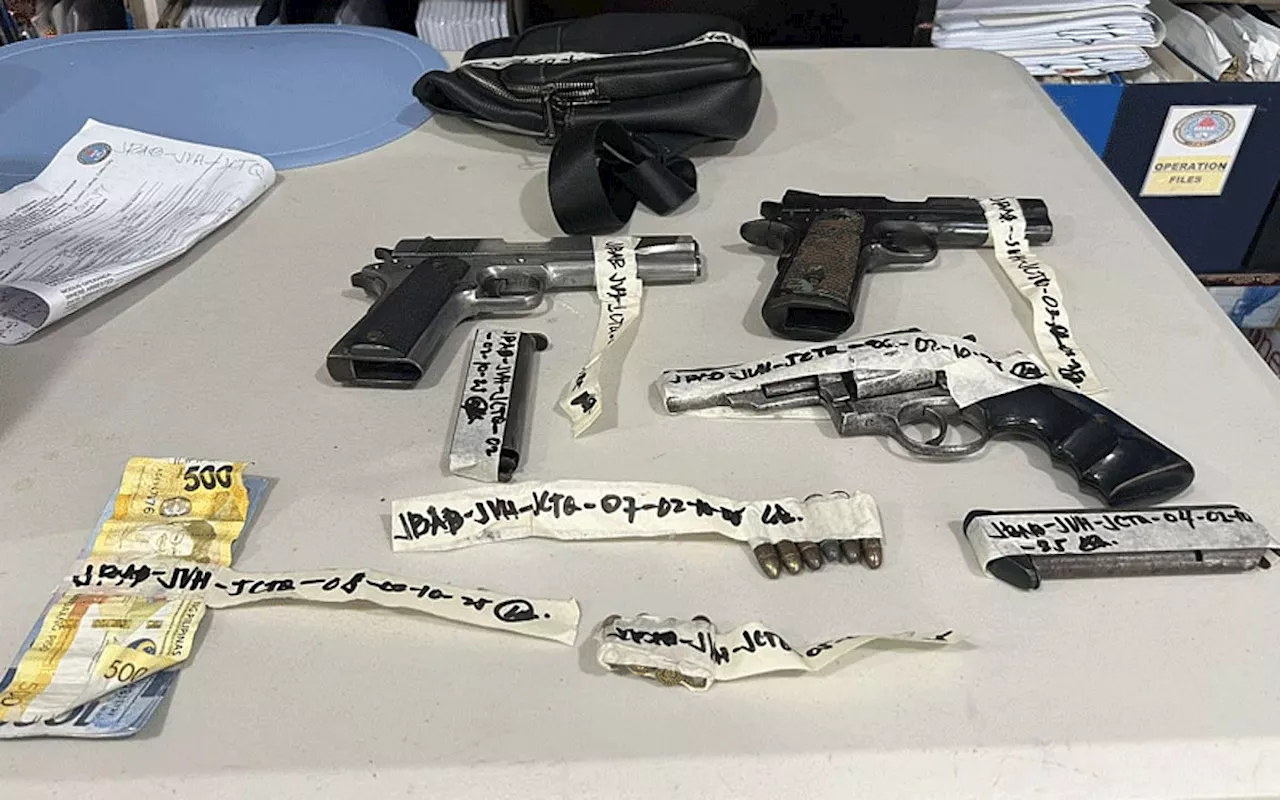 Three Men Arrested in Cebu for Illegal Firearms Sale