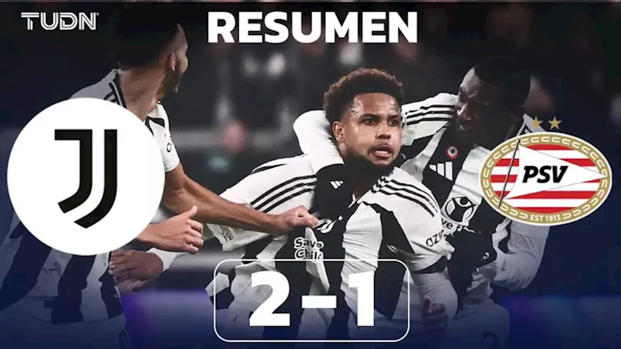 Golazo de Weston McKennie guía triunfo de Juventus ante PSV en Champions League