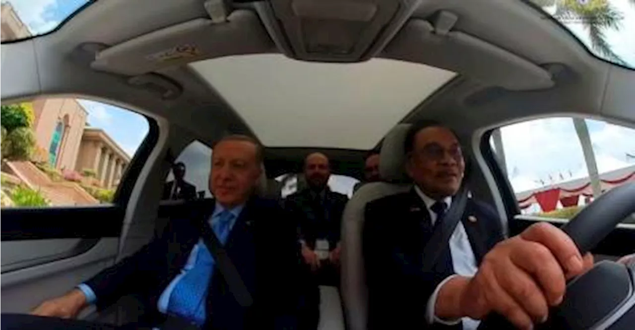 PM Anwar took President Erdogan for an EV joyride