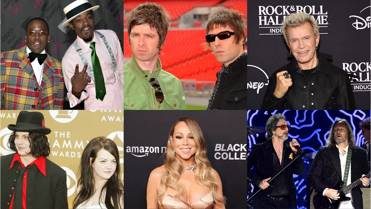 Mariah Carey, Oasis, Outkast, The White Stripes Among 2025 Rock & Roll Hall of Fame Nominees