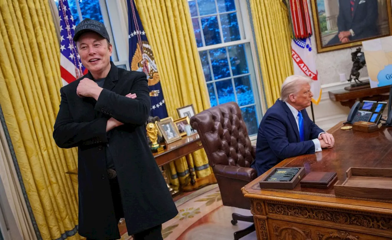 Elon Musk Admits ‘Mistakes’ but Defends DOGE in Oval Office Appearance