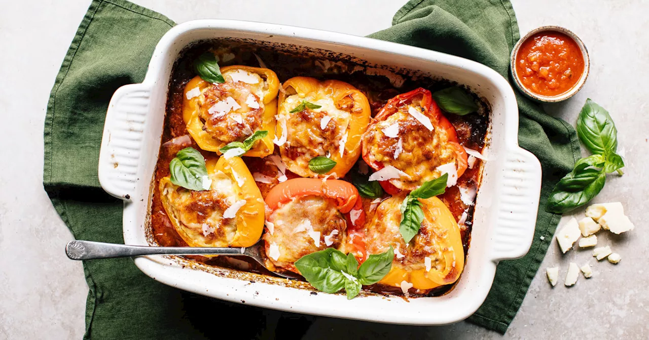 Chicken Parmesan Stuffed Peppers: A Cozy and Hearty Meal