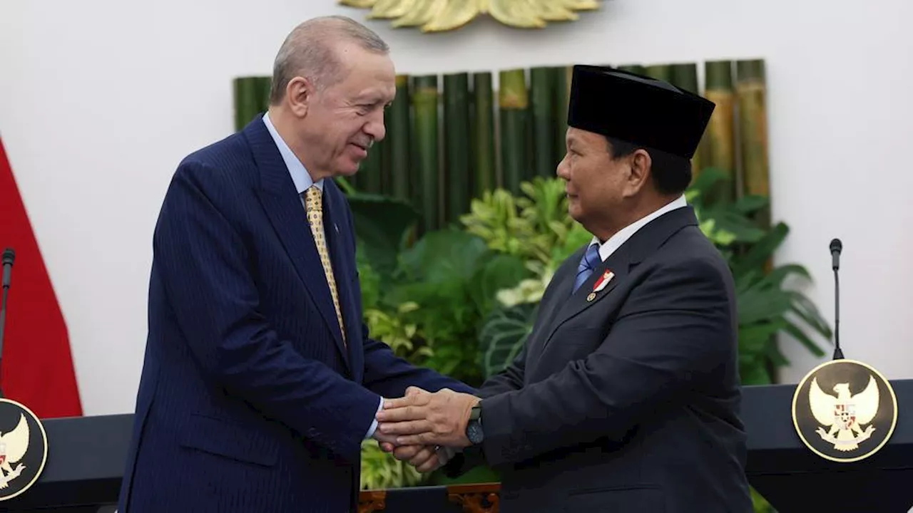 Erdogan and Subianto Strengthen Ties, Address Gaza Conflict