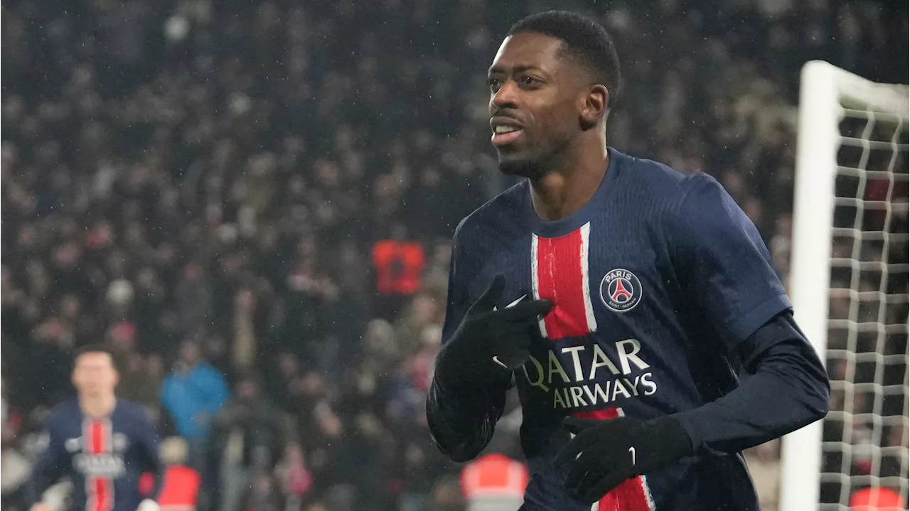 Dembélé Continues Scoring Surge, Leading PSG to Champions League Victory