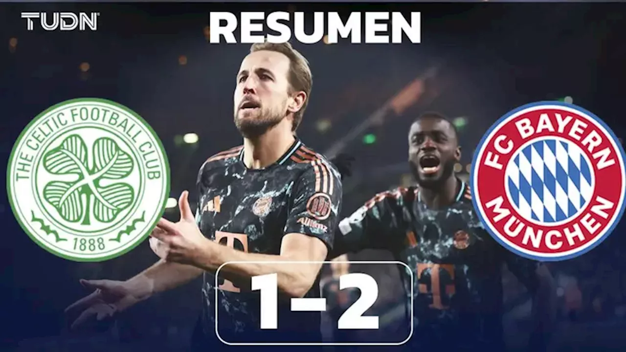 Bayern Múnich se lleva la victoria en Glasgow ante el Celtic