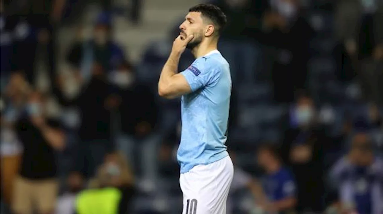 Agüero perde 10.000 dollari con una scommessa sul City-Real Madrid