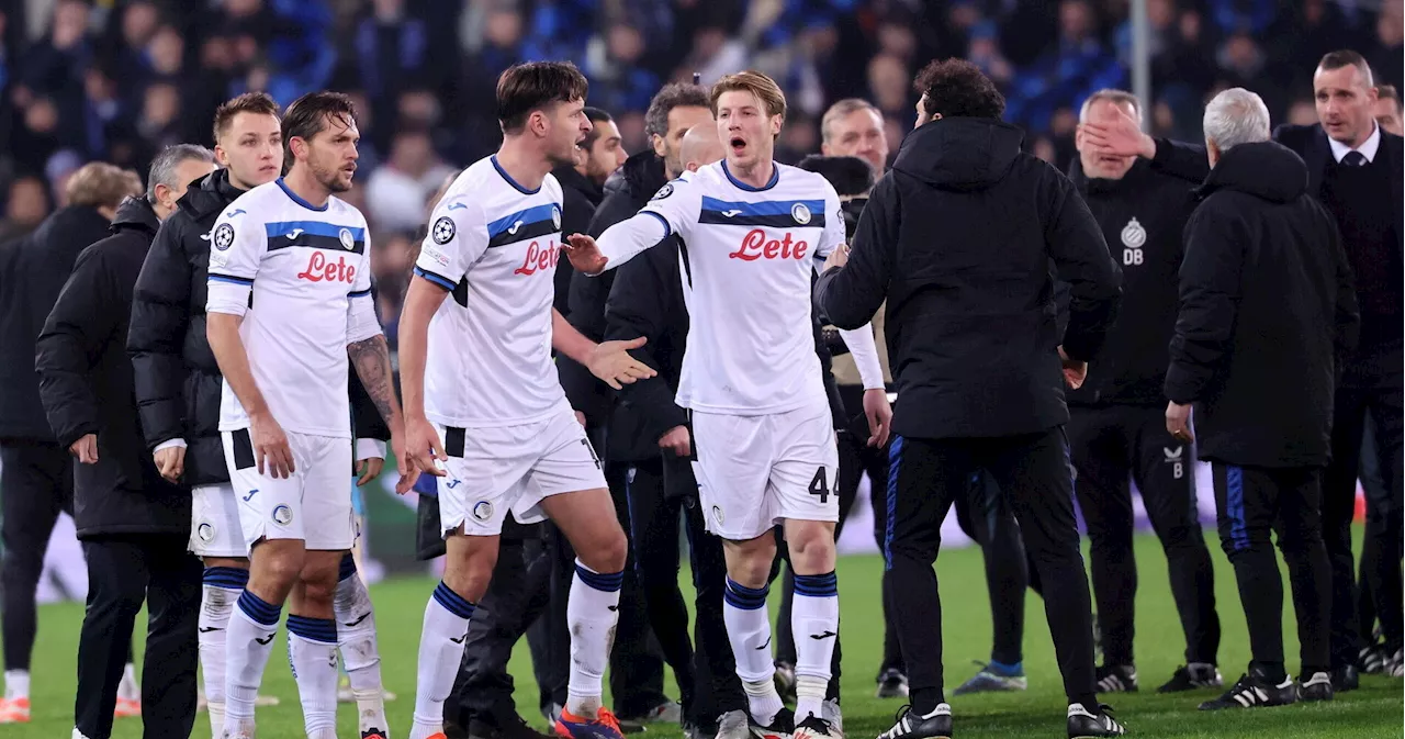 Atalanta Soffre a Bruges, Sconfitta nella Gara d'Andata dei Play-off di Champions League