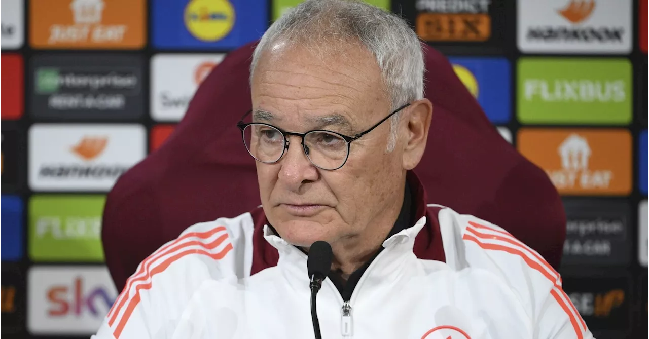 Roma, Ranieri: 'Dybala altra categoria. Hummels e Paredes? Sull'aereo erano titolari'