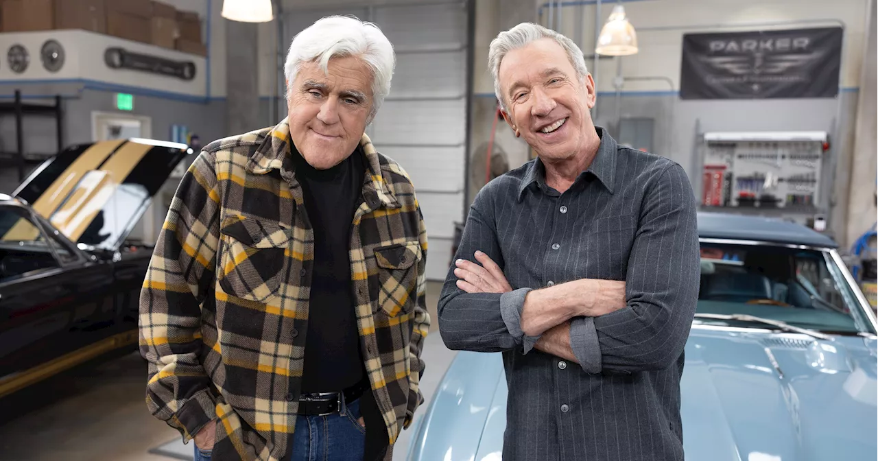 Tim Allen Welcomes Jay Leno to 'Shifting Gears' for Hollywood Hot Rod Reunion