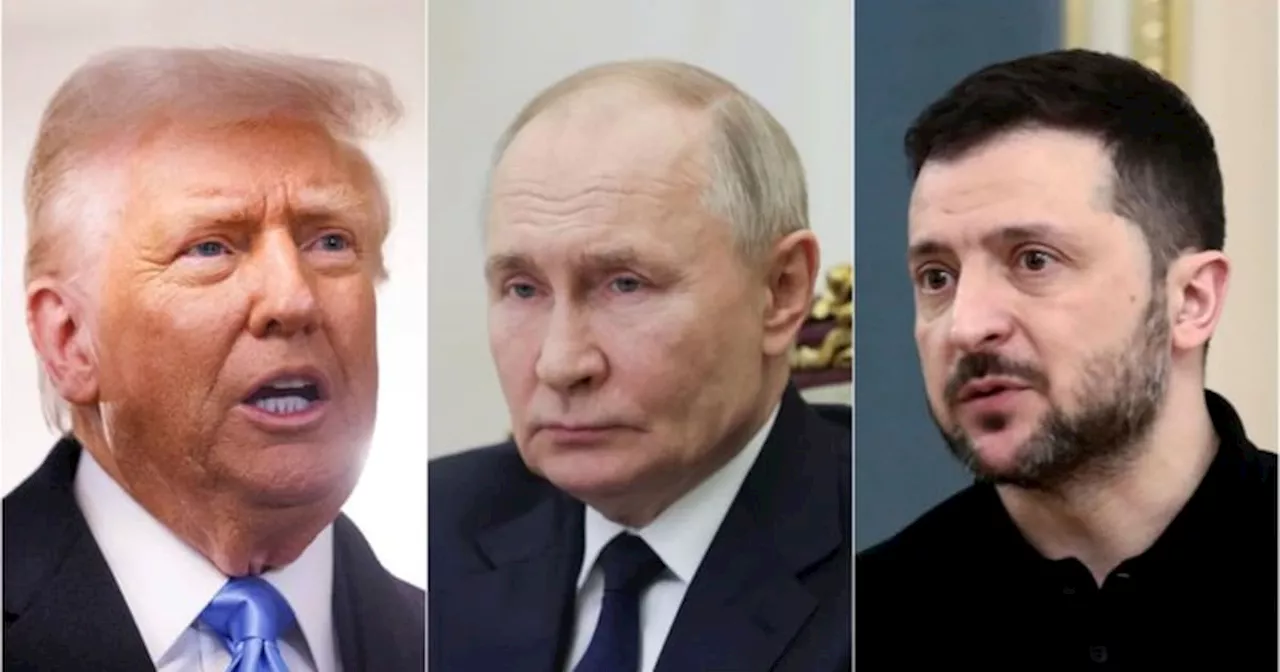 Trump dialoga con Putin y Zelenski para negociar el fin de la guerra en Ucrania