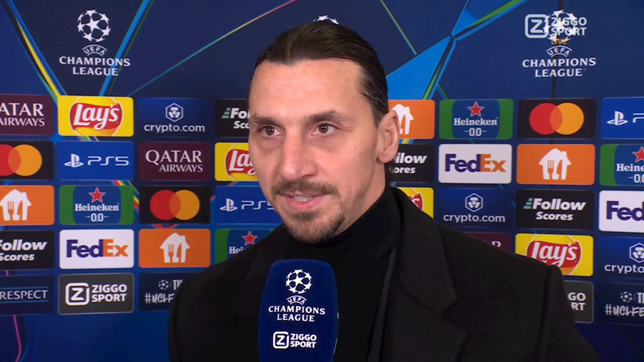 Zlatan Ibrahimovic begint interview bij Ziggo Sport met twee Nederlandse woorden