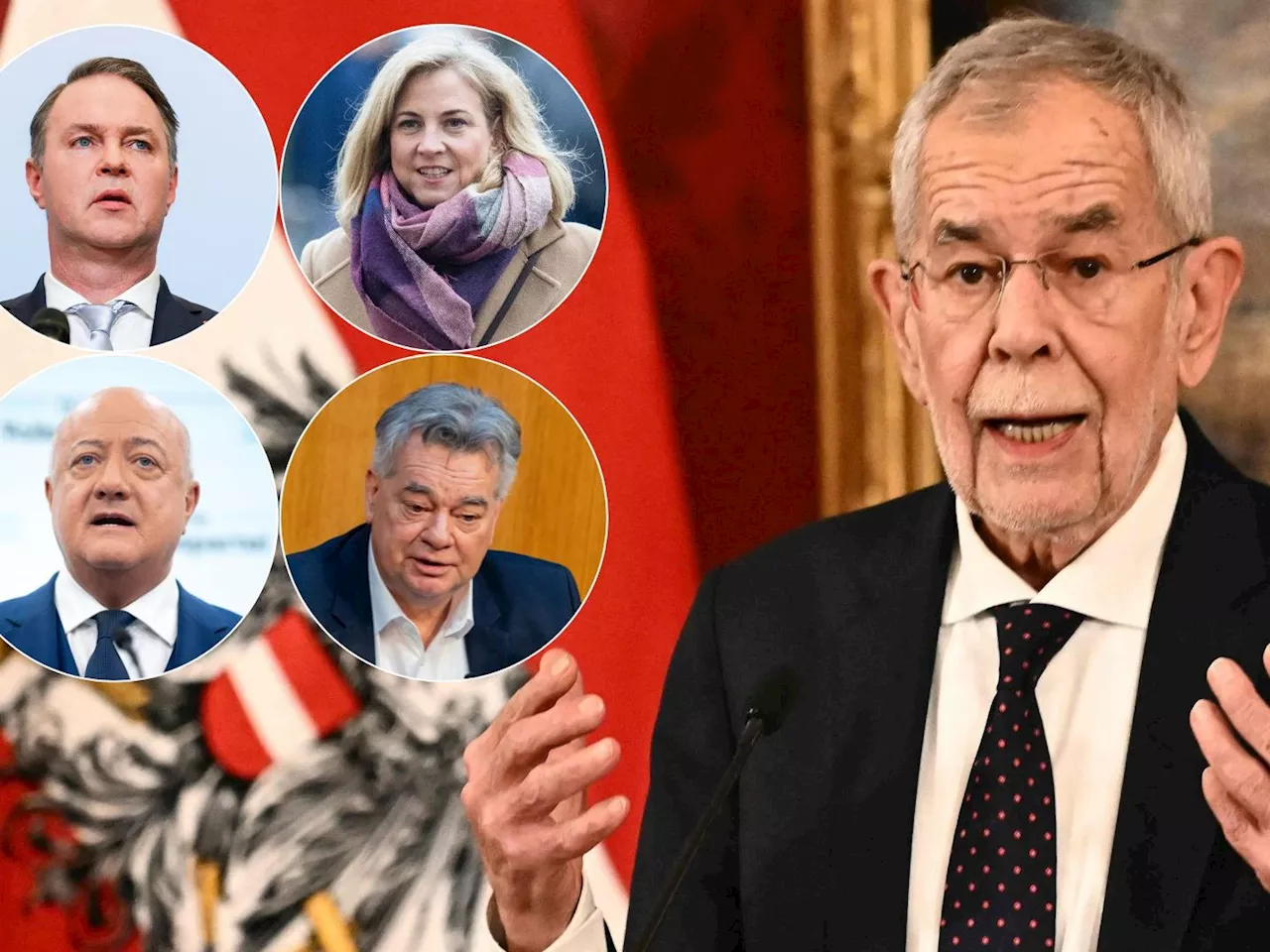 Van der Bellen lädt Parteien erneut zu Gesprächen