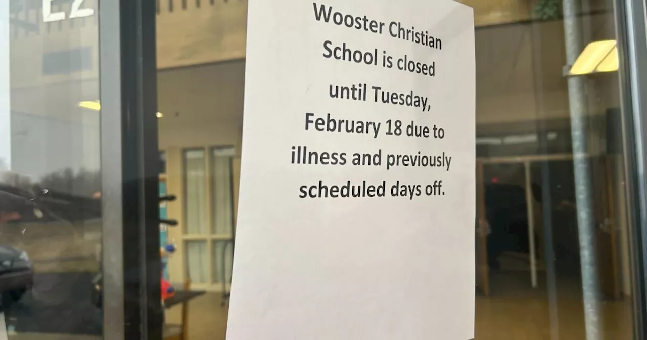 Wooster Christian School Closes Due to Illness