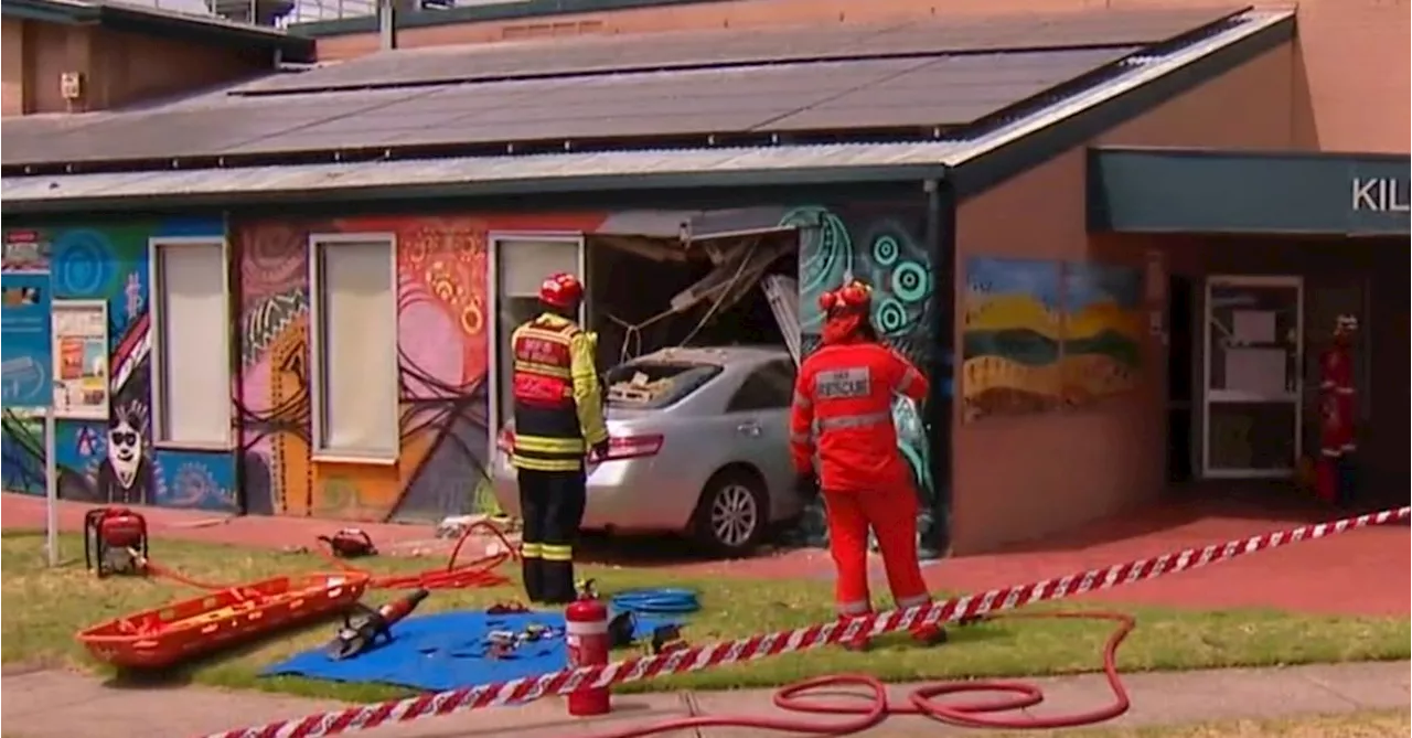 Car Crashes Through Wall of Adelaide Community Centre