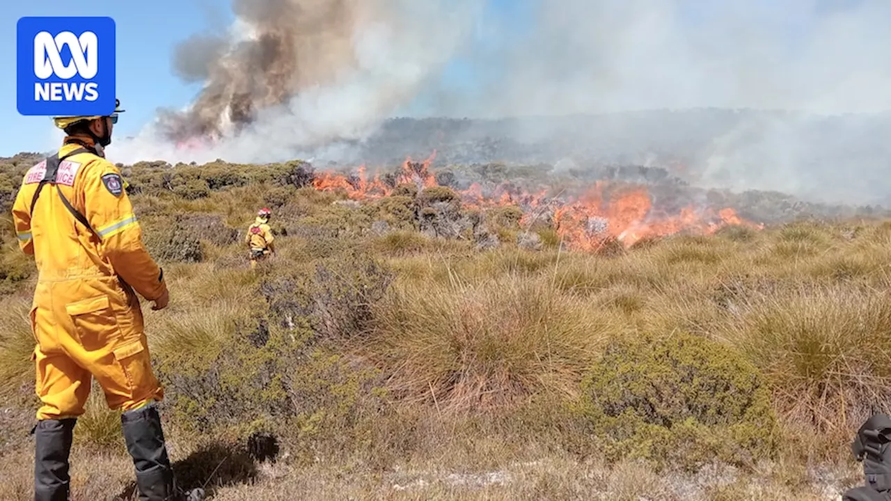 Bushfires Threaten Tasmanian Towns