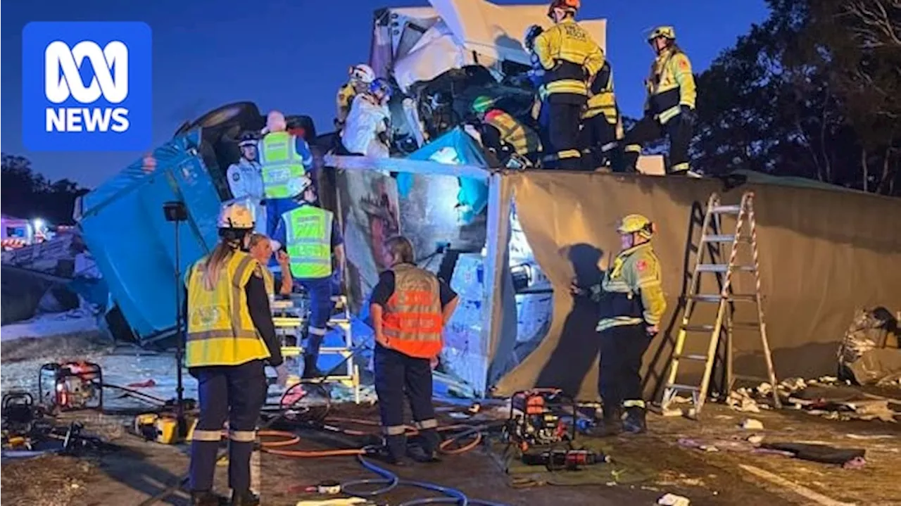 Driver Trapped for 7 Hours After Fatal Truck Crash on Hume Highway