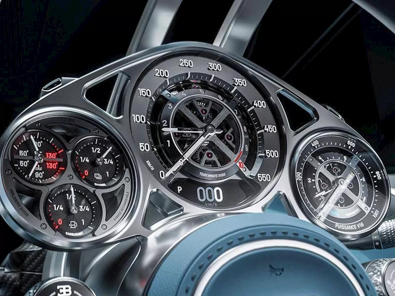 Bugatti Presenta un'Hypercar con Orologio Meccanico Svizzero