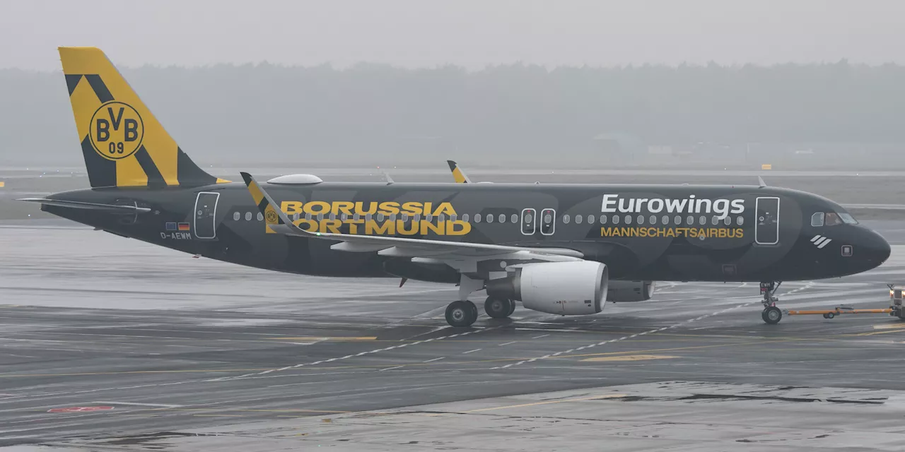 Eurowings stellt neuen BVB-Flieger vor