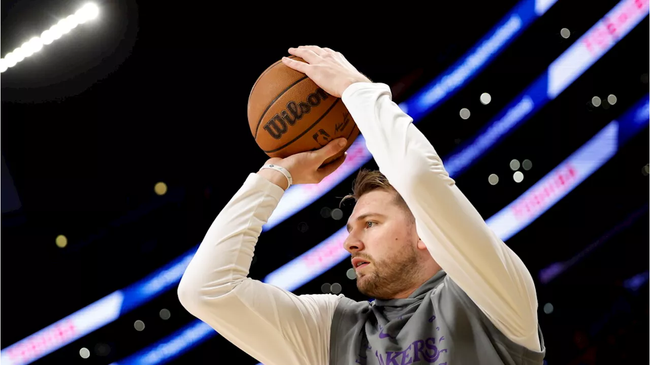 Il neo acquisto dei Los Angeles Lakers Luka Doncic