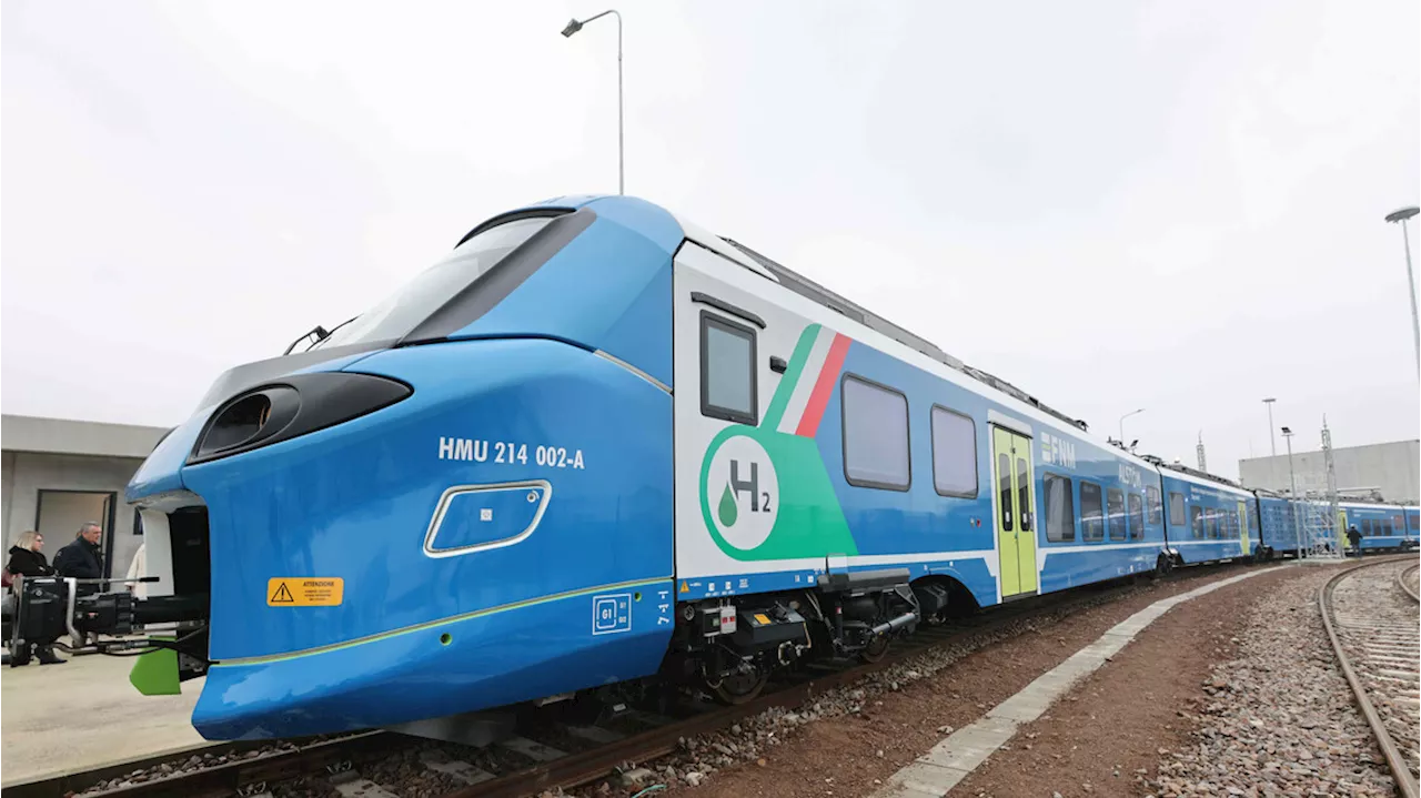 Il primo treno a idrogeno d'Italia entrerà in servizio in Lombardia