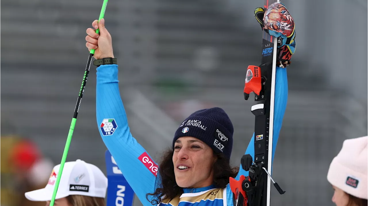 Robinson, Brignone e Moltzan sul podio dello slalom gigante