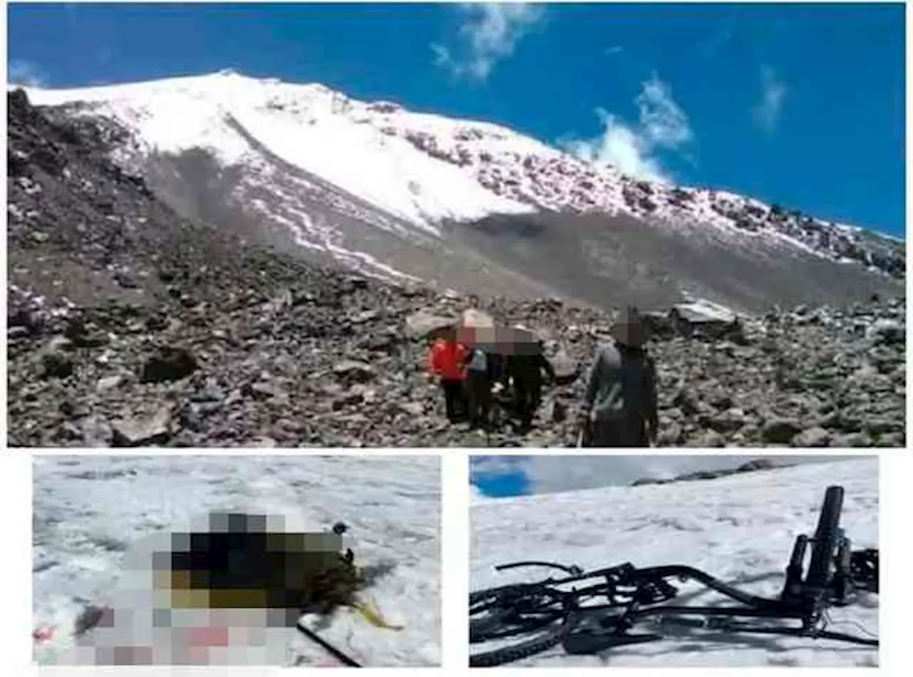 Alpinista fallece en el descenso del Pico de Orizaba