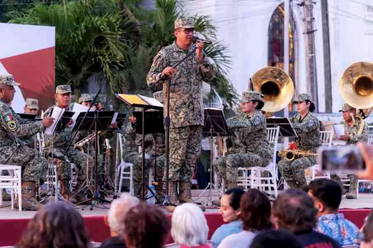 Concierto de Honor “Música para la Gloria” en Tuxpan