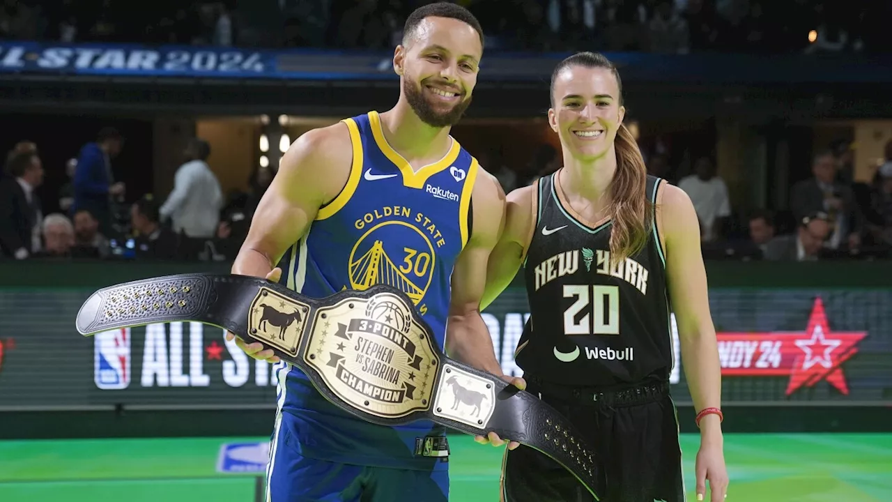 Curry vs. Ionescu 3-point Showdown Won't Return to NBA All-Star Weekend