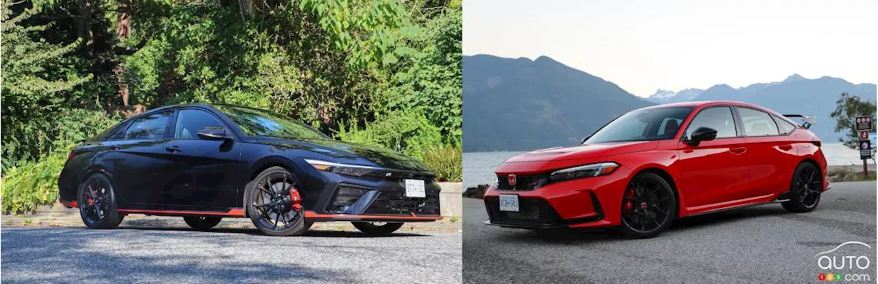 Hyundai Elantra N vs. Honda Civic Type R: A Tale of Two Performance Sedans