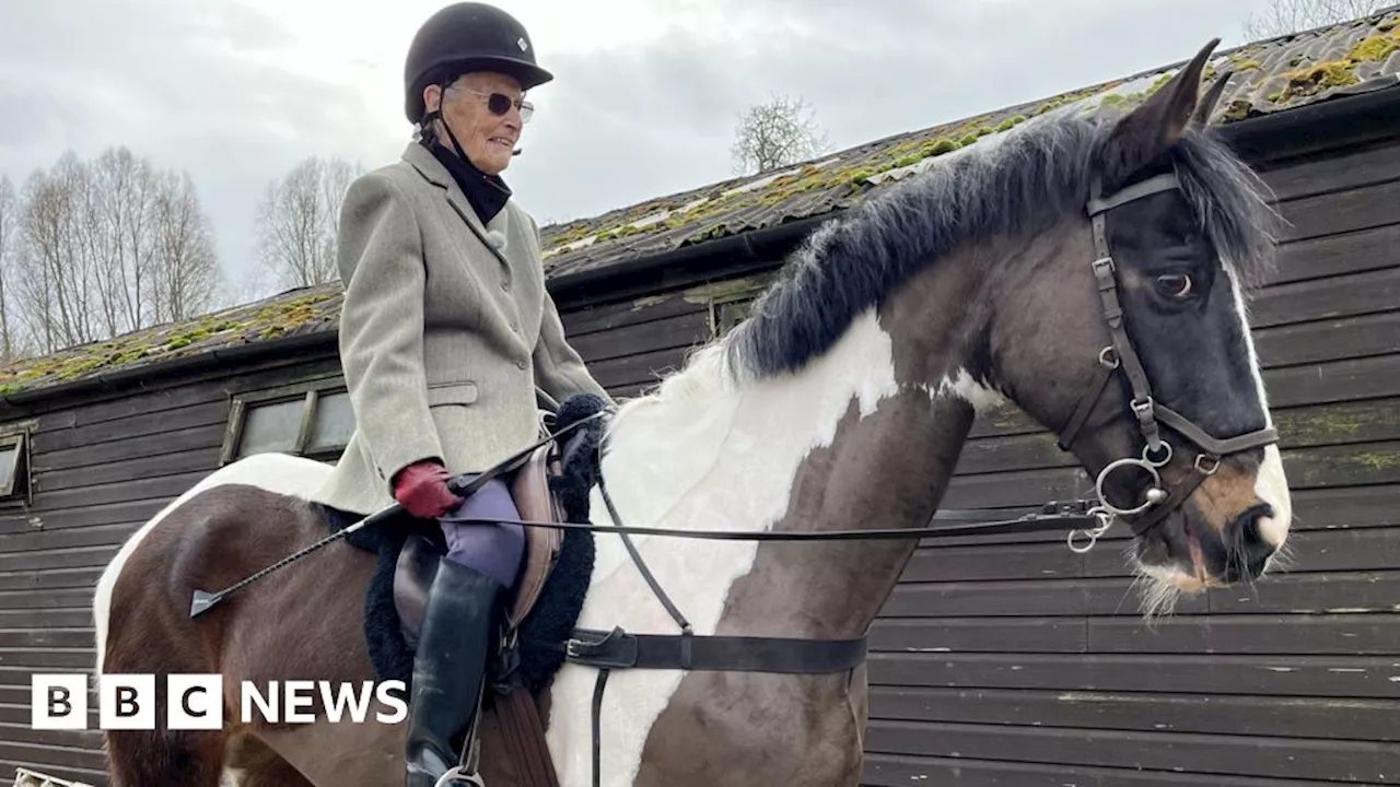 Centenarian Horse Rider Elizabeth Breton Celebrates 100th Birthday