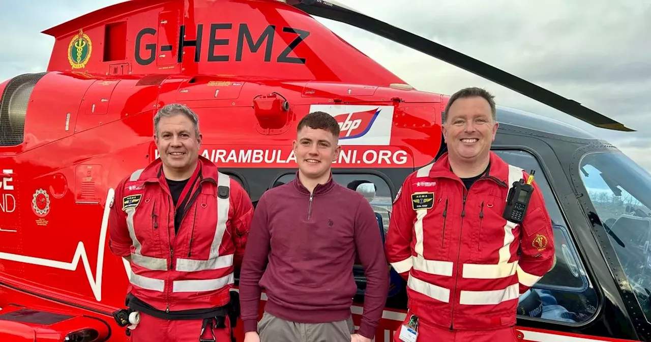 Co Tyrone Community Raises Thousands for Air Ambulance After Local Bricklayer's Fall