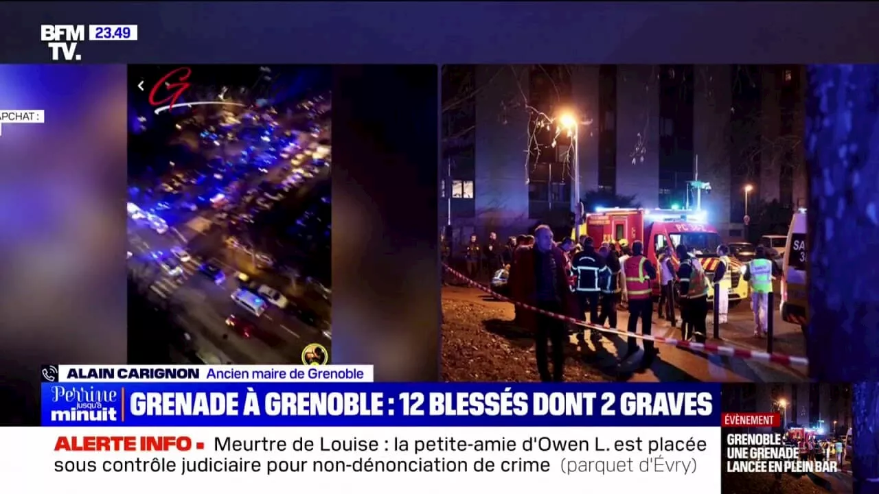 Grenade lancée dans un bar à Grenoble: 'Le quartier s'est dégradé (...) on a construit là un îlot d'insécurité', selon Alain Carignon, ancien maire de Grenoble