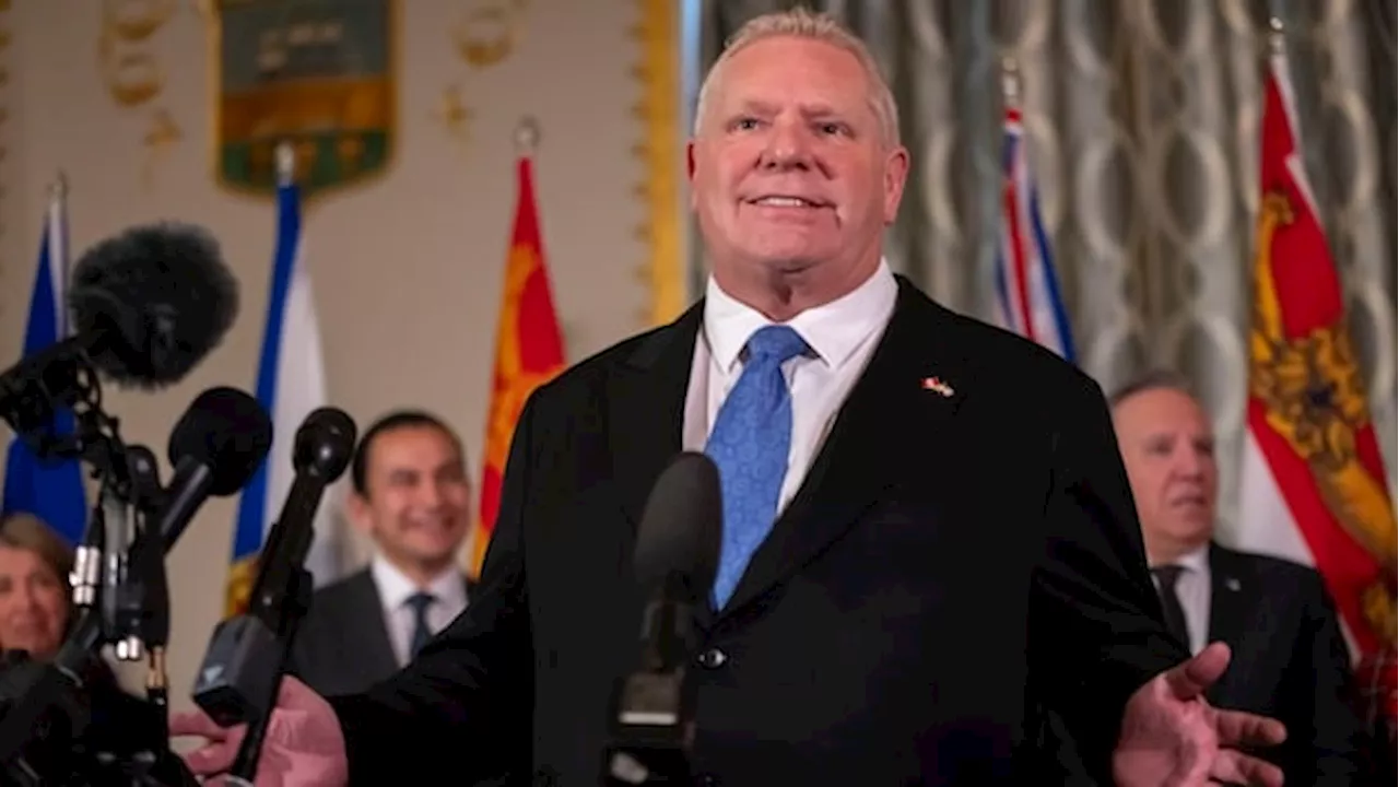 Doug Ford Seeks to Lower Tariffs in Washington Meetings